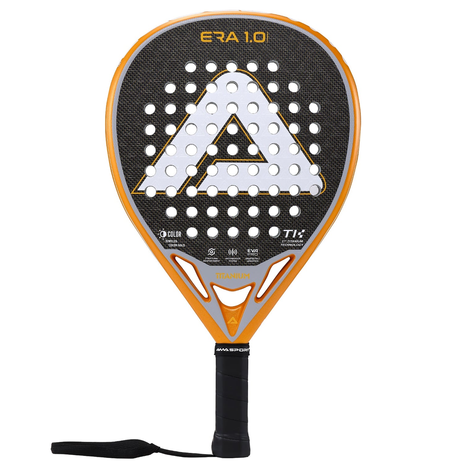 AMA SPORT 1st Titanium Gold Padel Racket.